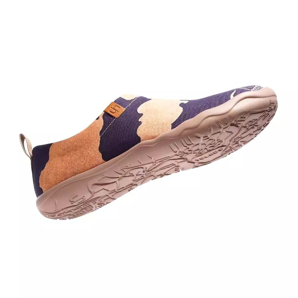 -Creature- Men Art Painted Canvas Fashion Loafers