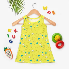 A-line Dress - Airplane - 6 - 12 months