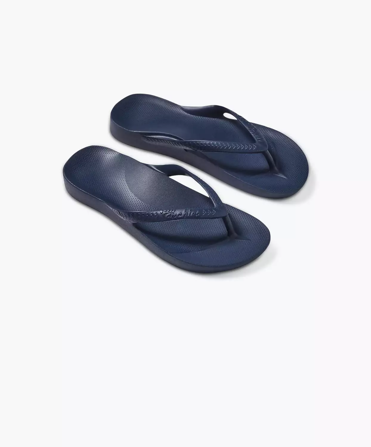 Archies Arch Support Navy Thongs