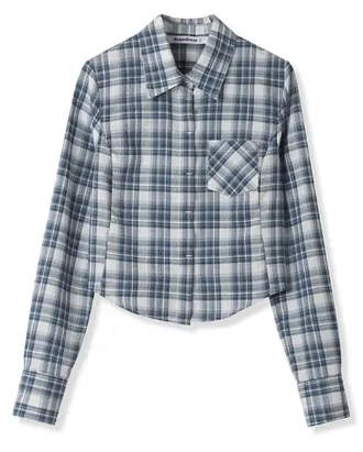 AVANDRESS  |Other Plaid Patterns Casual Style Street Style Long Sleeves