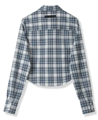 AVANDRESS  |Other Plaid Patterns Casual Style Street Style Long Sleeves