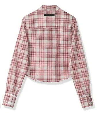 AVANDRESS  |Other Plaid Patterns Casual Style Street Style Long Sleeves