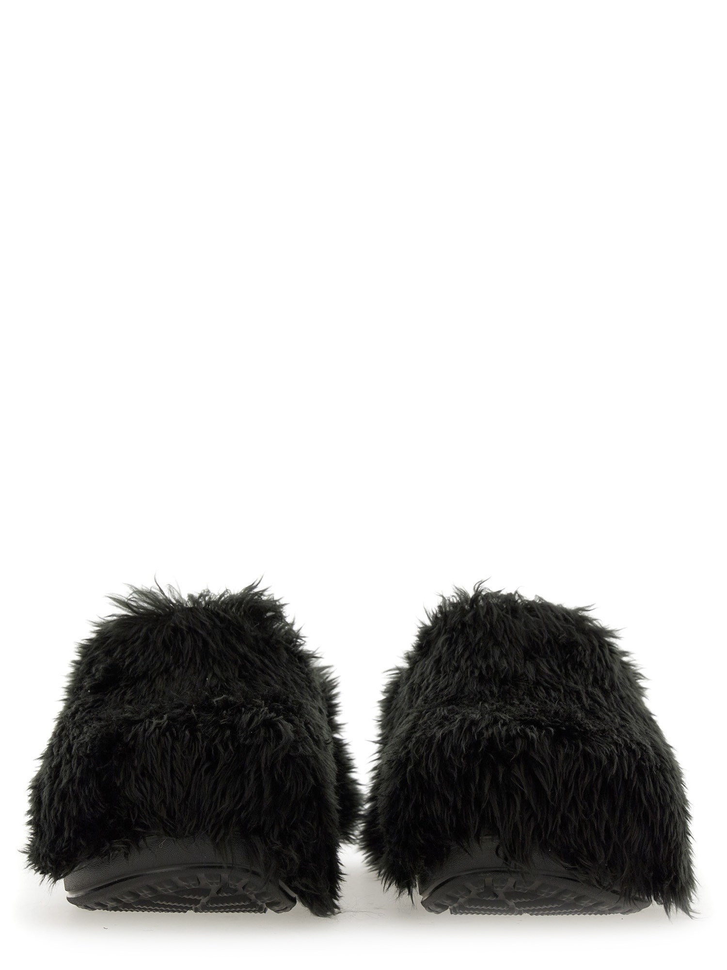 BALENCIAGA    CROCS™ MULES IN ECO FUR