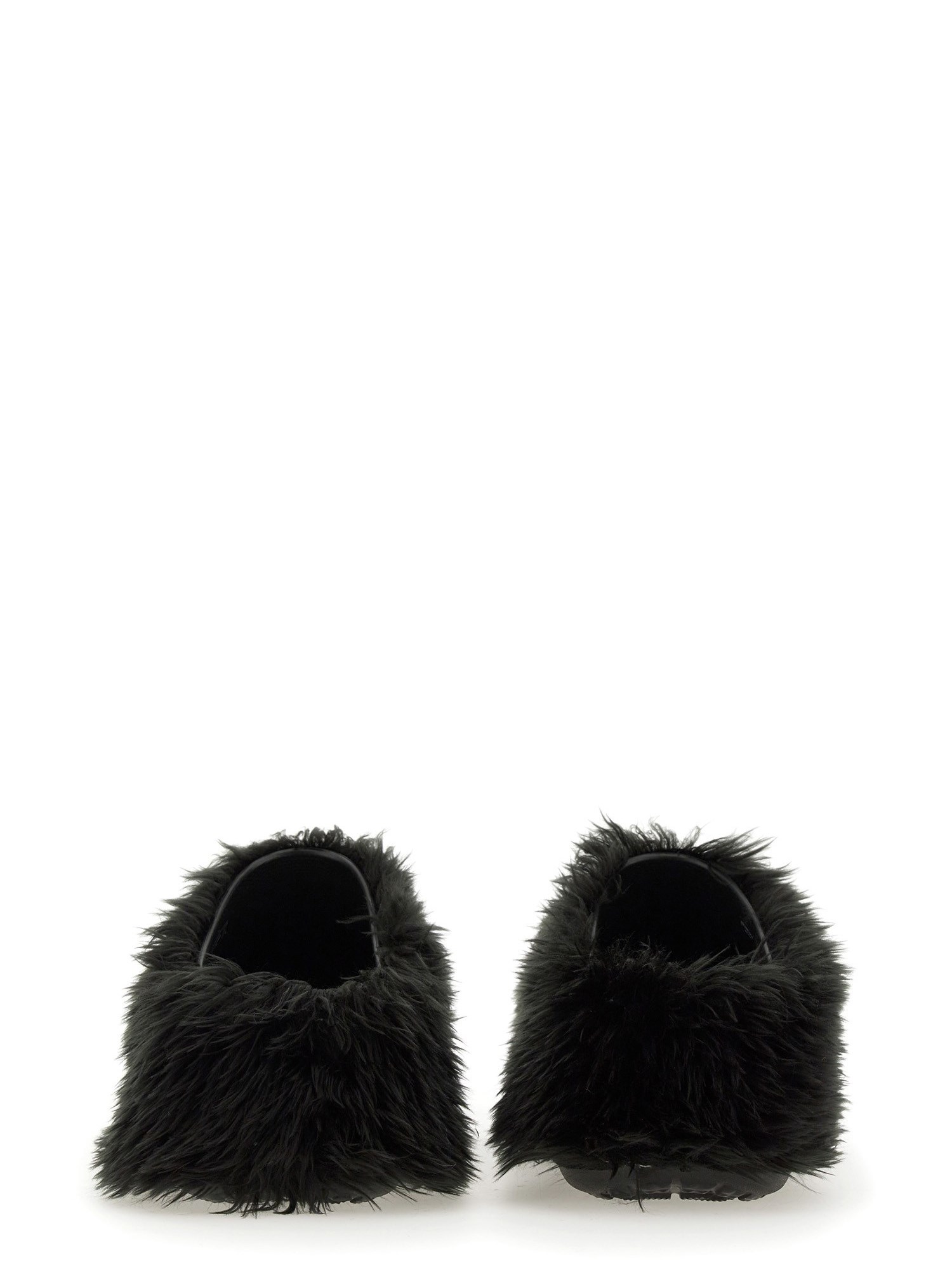 BALENCIAGA    CROCS™ MULES IN ECO FUR