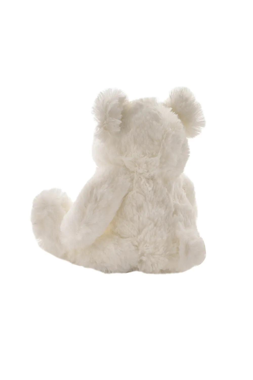 Bambino White Plush Bear Medium 18cm