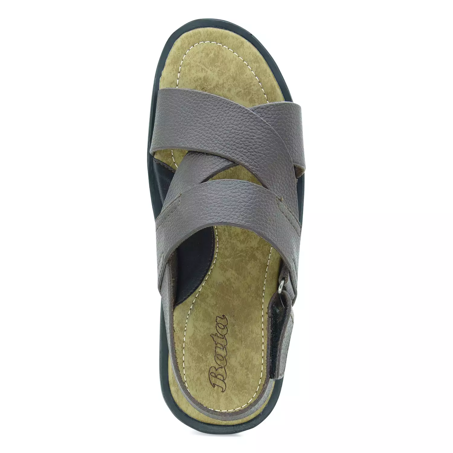 Bata Brown Sandals For Men