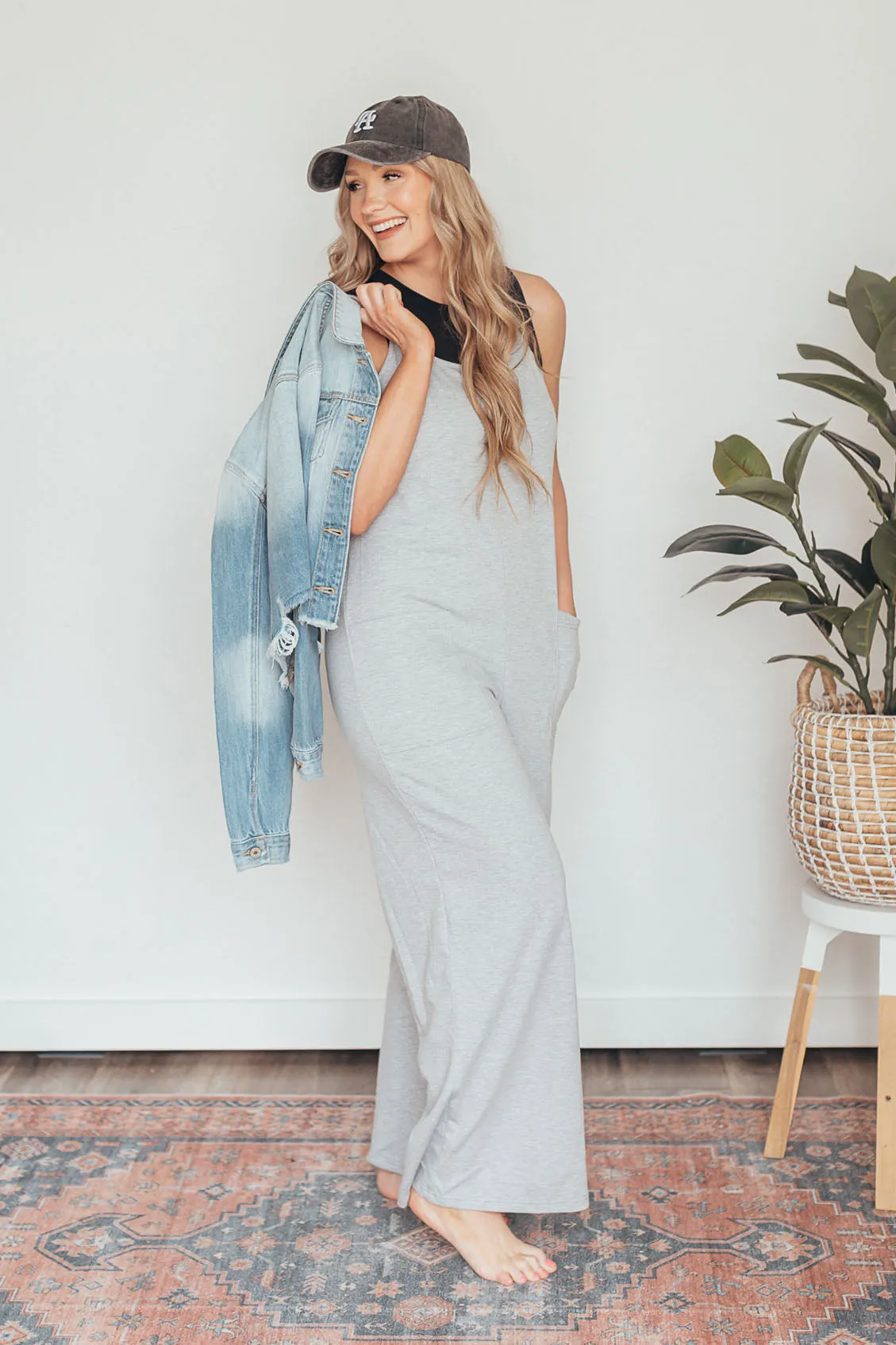 Beach Day Wide Leg Jumpsuit - 2 Colors