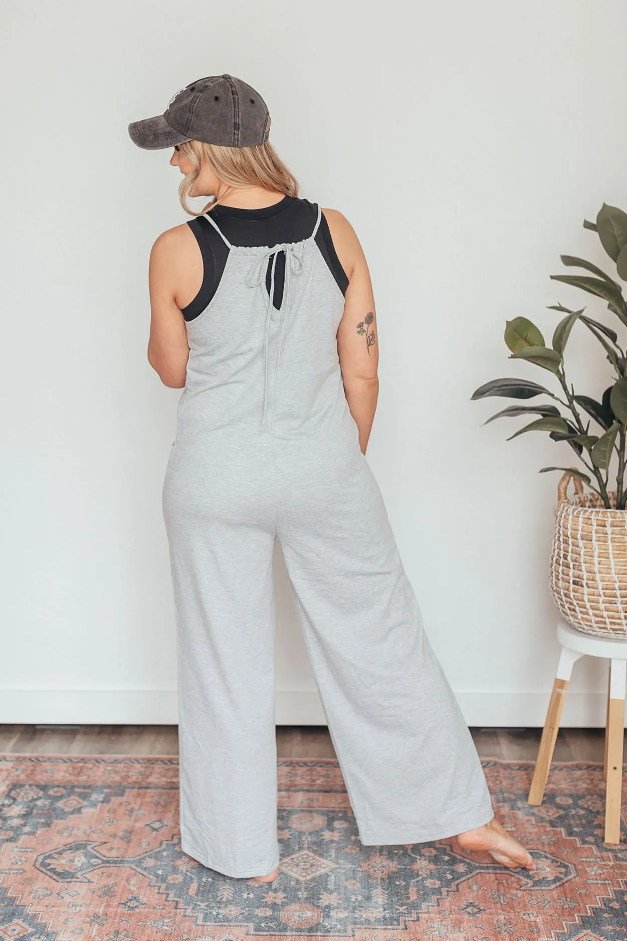 Beach Day Wide Leg Jumpsuit - 2 Colors