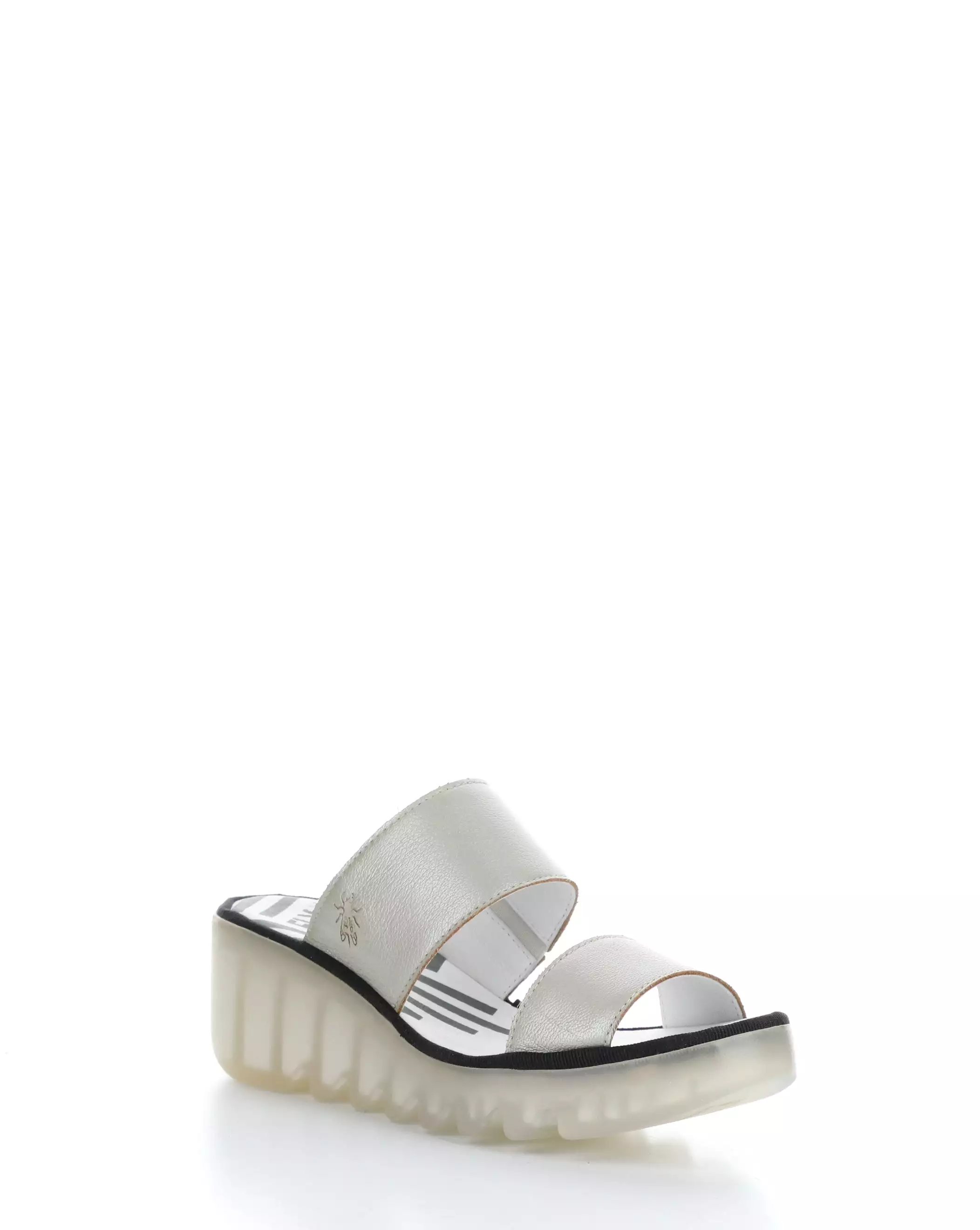 BESY357FLY 010 SILVER Slip-on Sandals