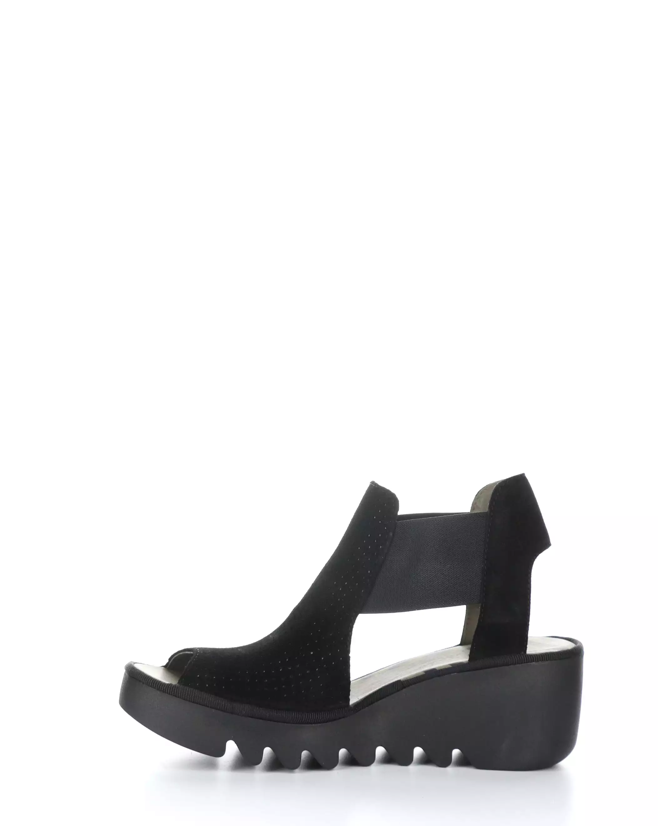 BIGA412FLY 000 BLACK Elasticated Sandals