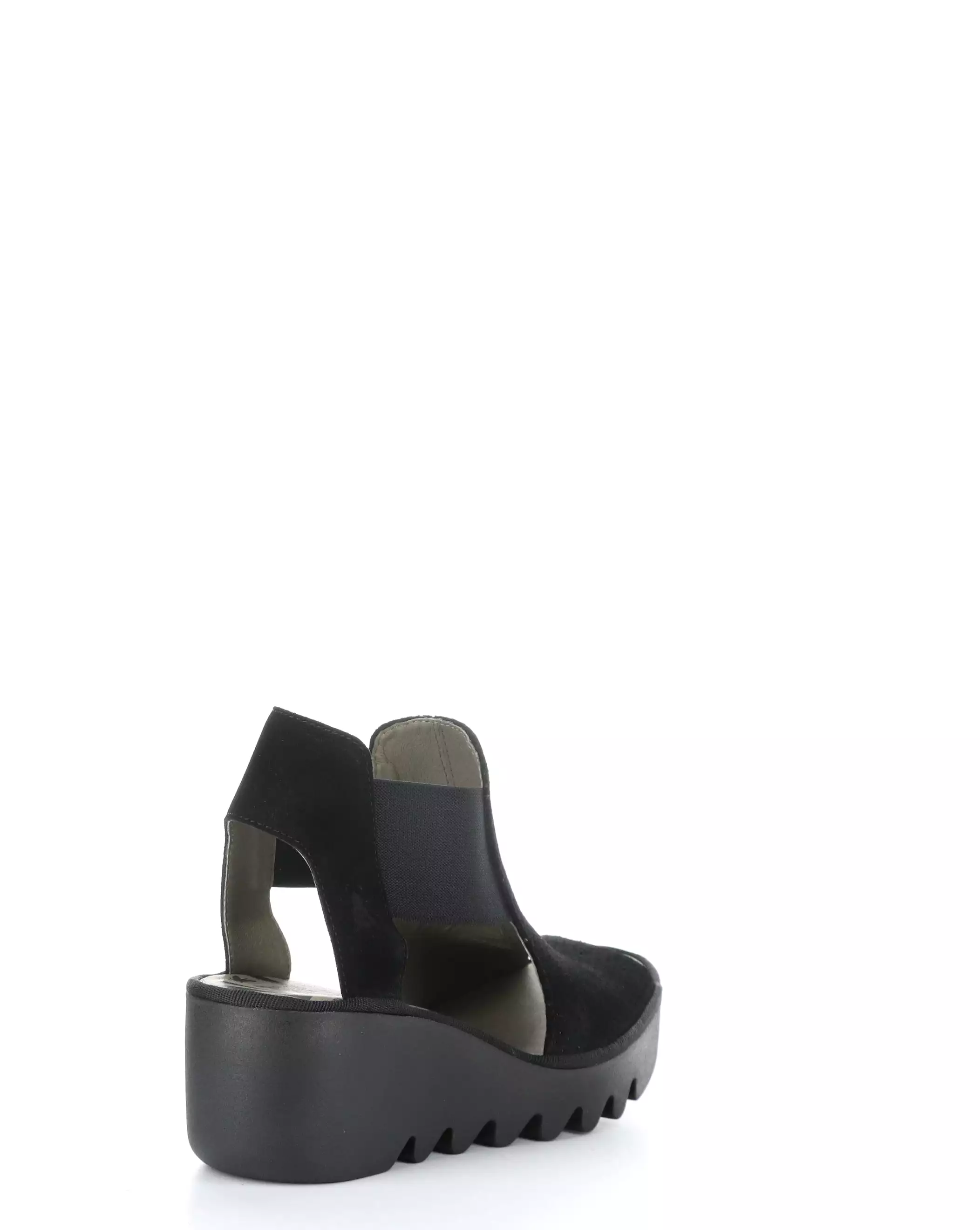 BIGA412FLY 000 BLACK Elasticated Sandals