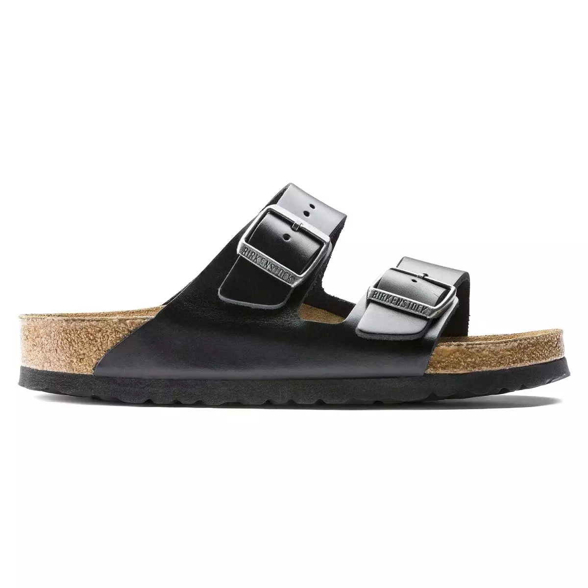 Birkenstock Arizona Soft Footbed - Black Amalfi Leather