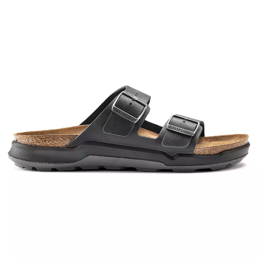 Birkenstock Men's Arizona Rugged - Black Oiled Leather