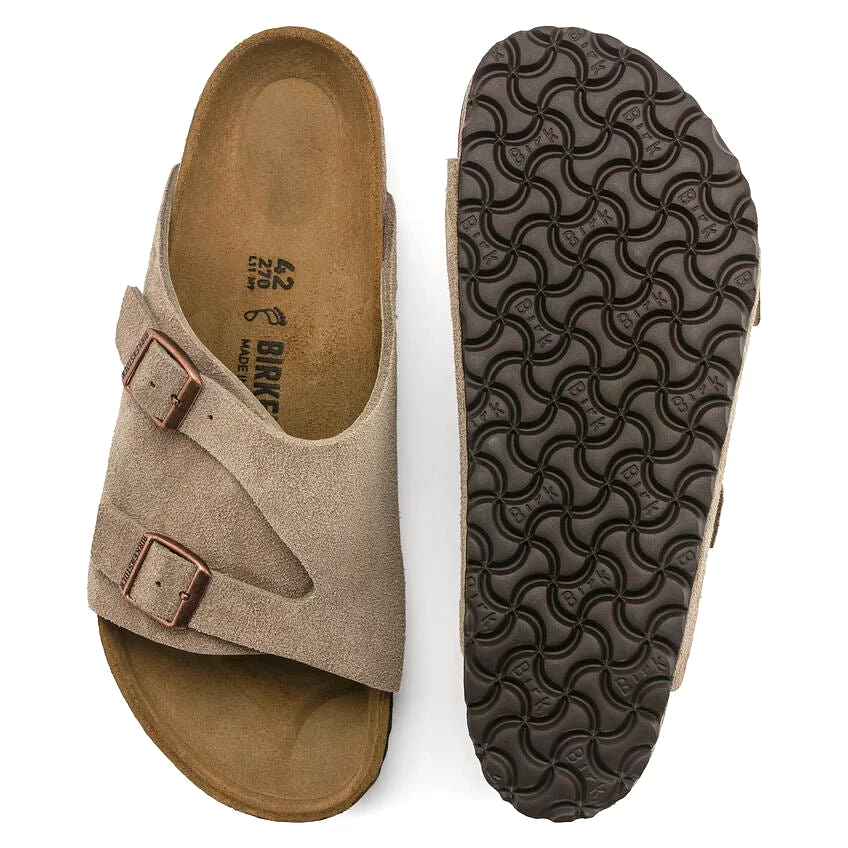 Birkenstock Zurich - Taupe Suede