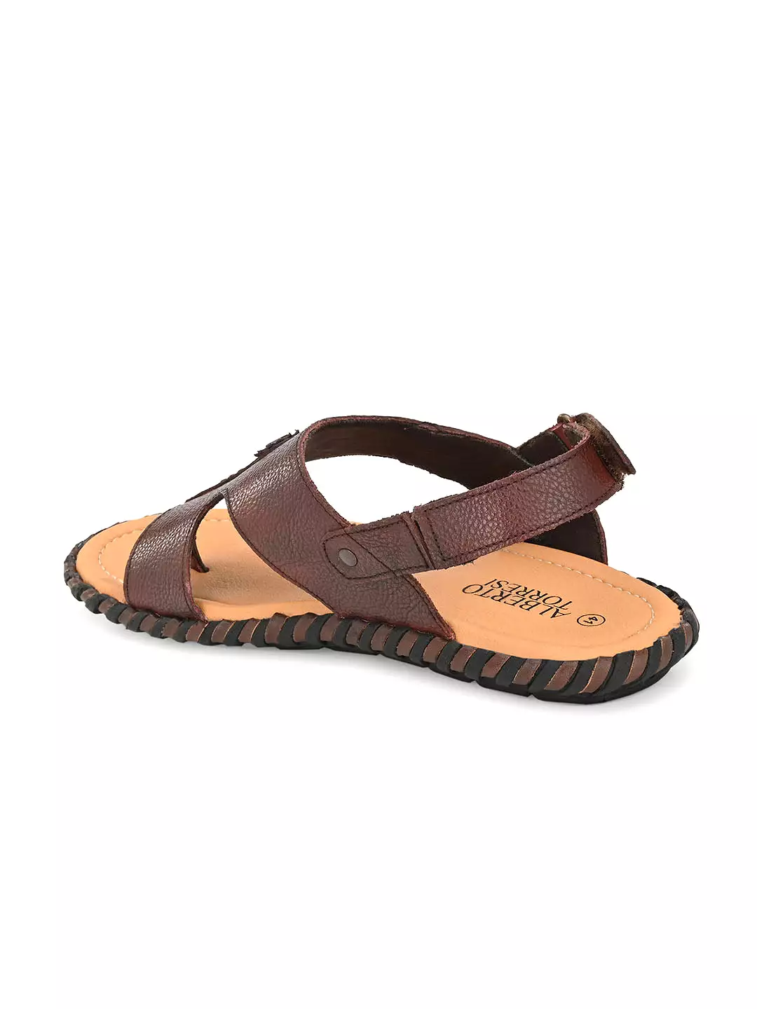 Bordo Unique Leather Sandals For Men