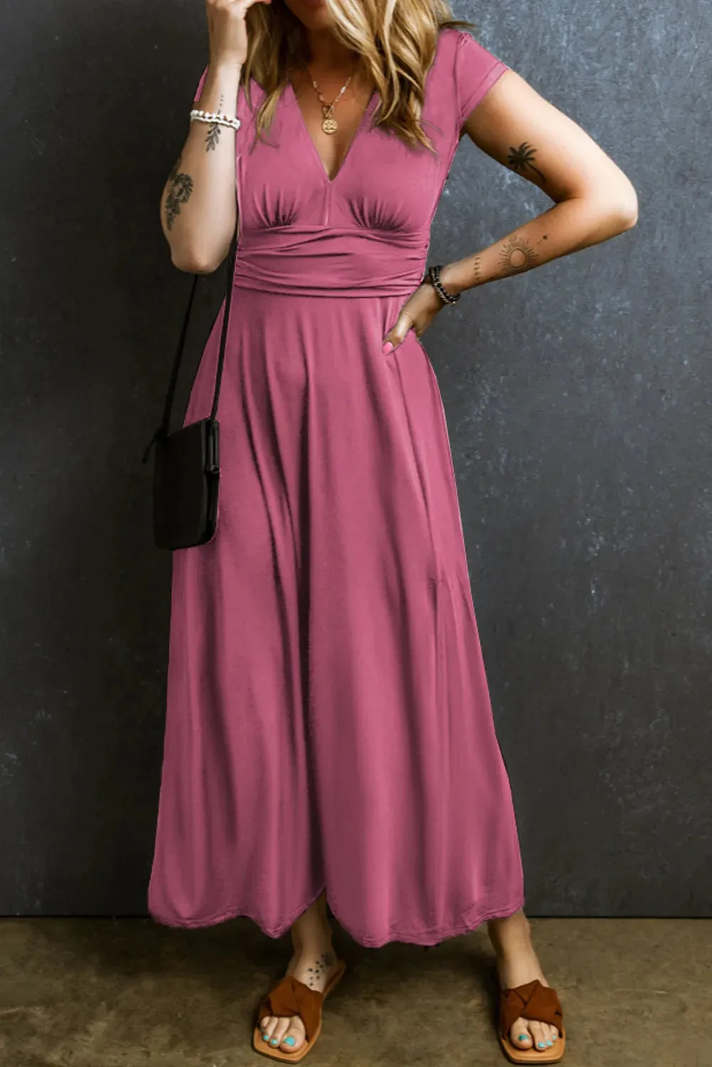 Brielle Basic Maxi Dress