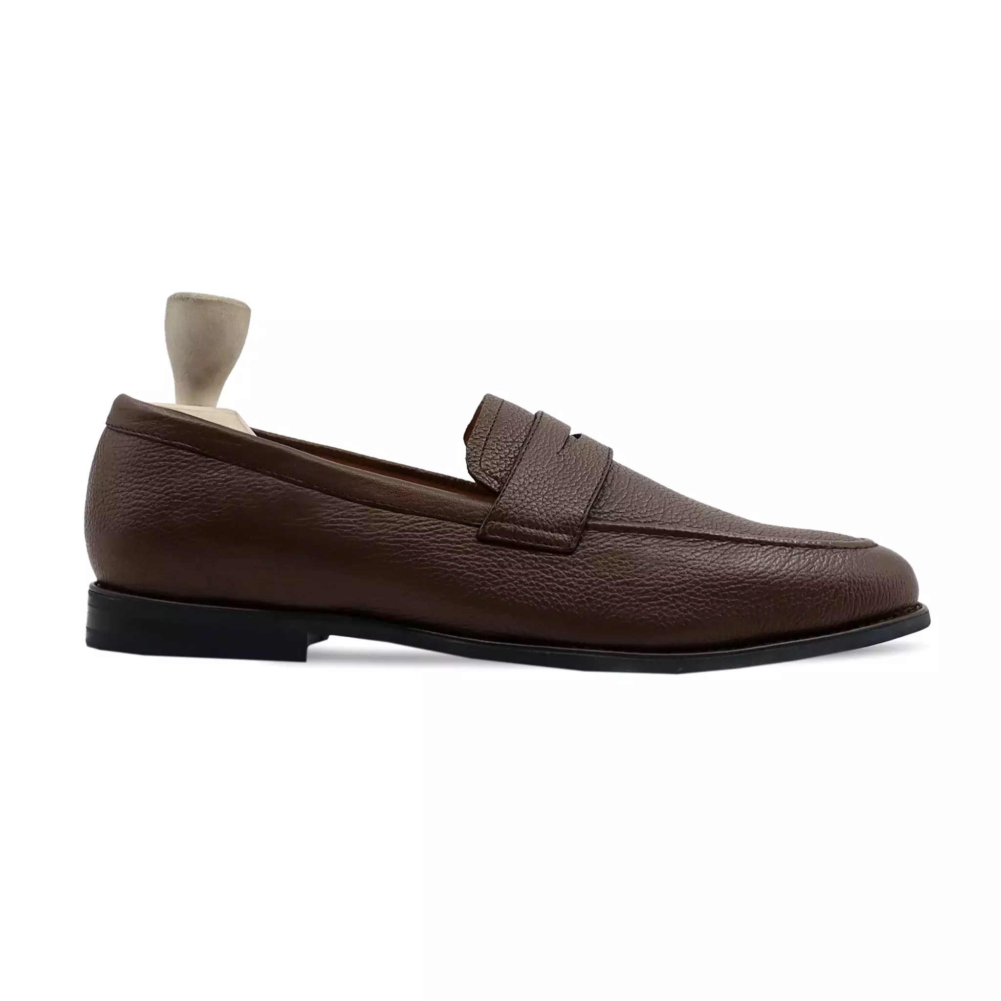 BRUIN - BROWN PEBBLE GRAIN LOAFER