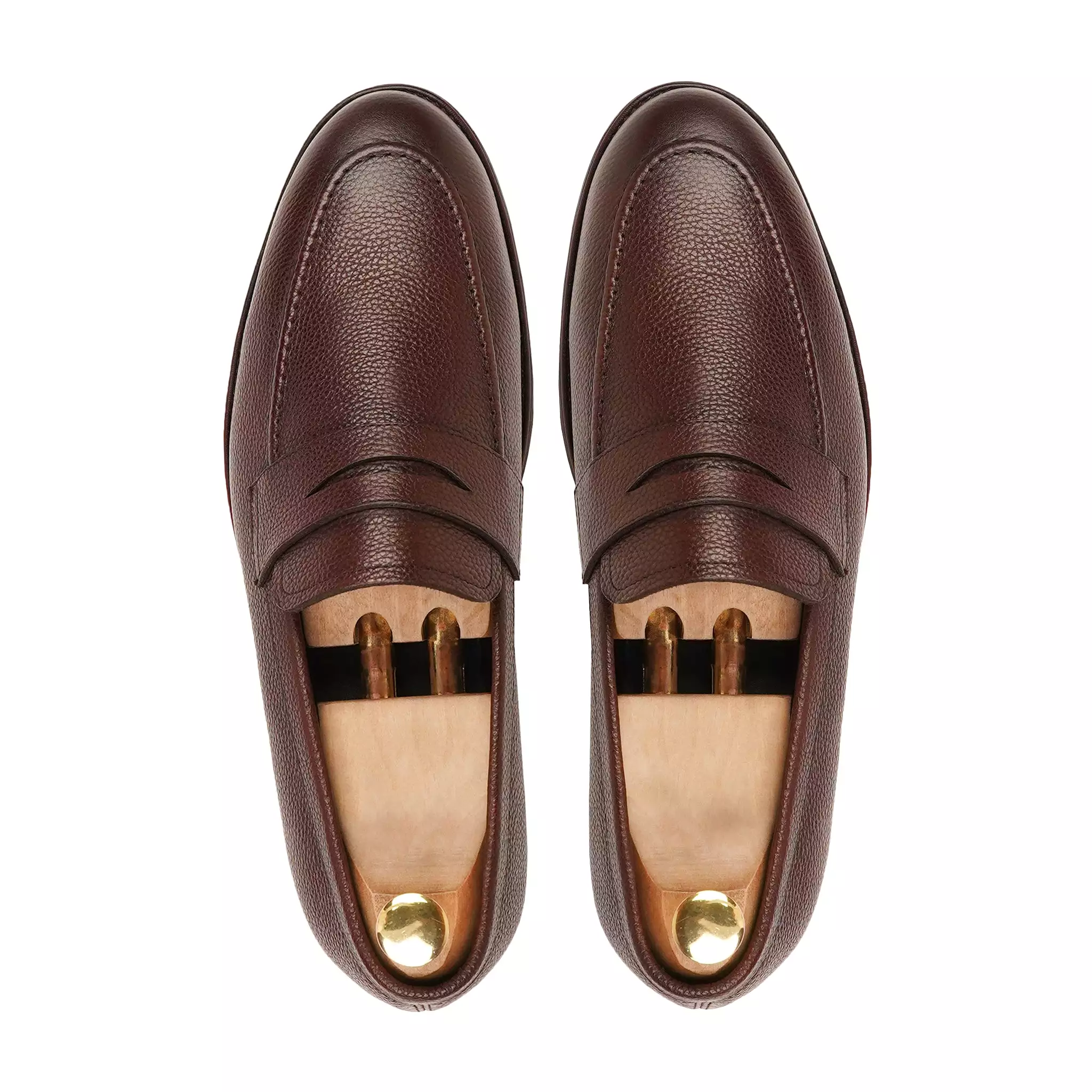 BRUIN - OXBLOOD PEBBLE GRAIN LOAFER