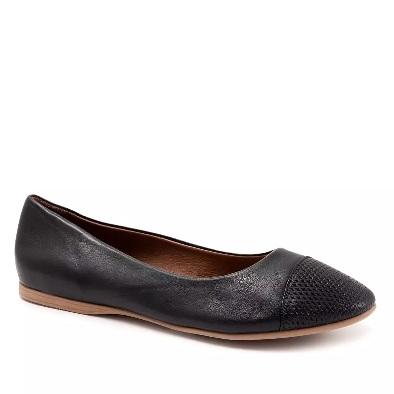 Bueno - Kap Ballet Flat Black