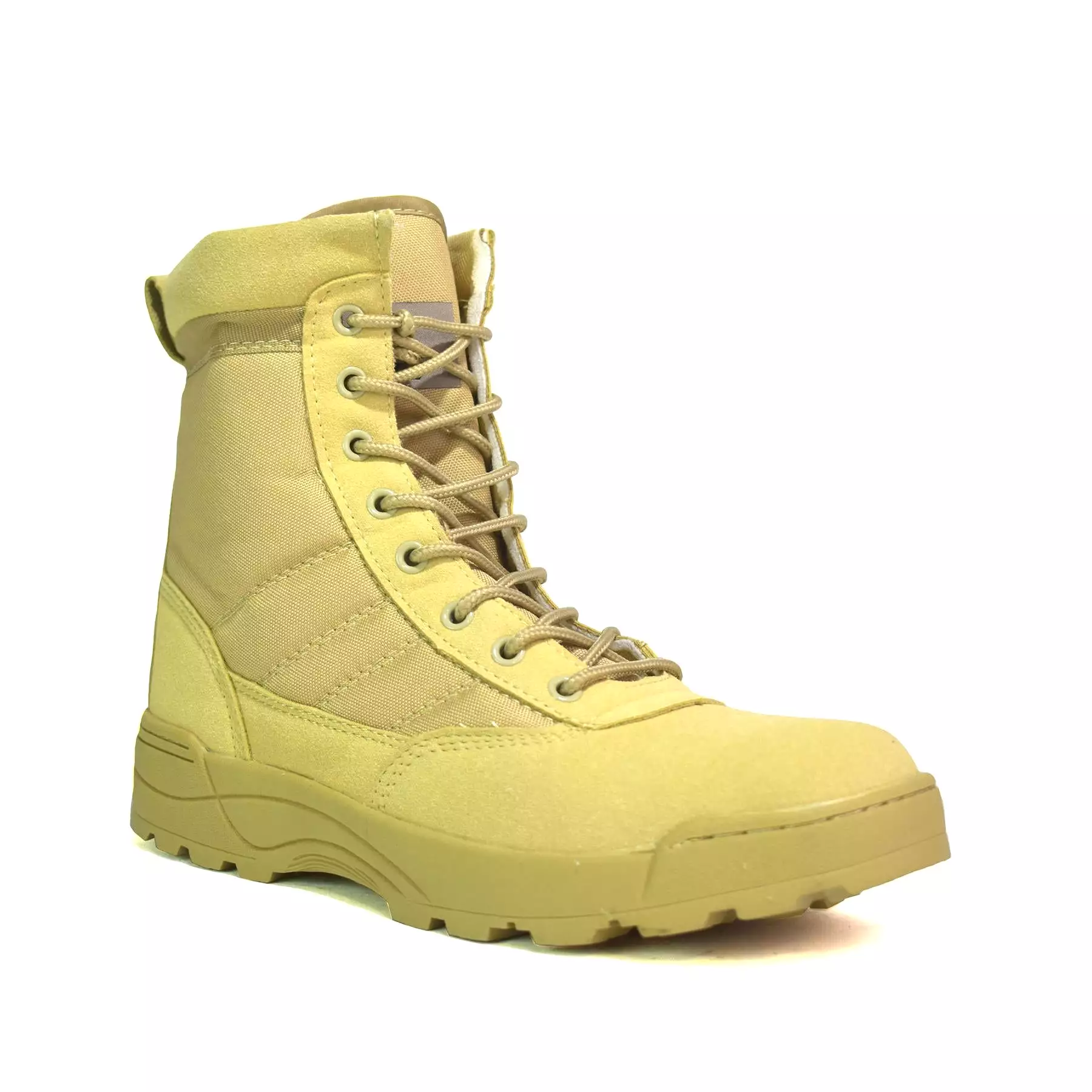 Combat Boots Yellow Sand