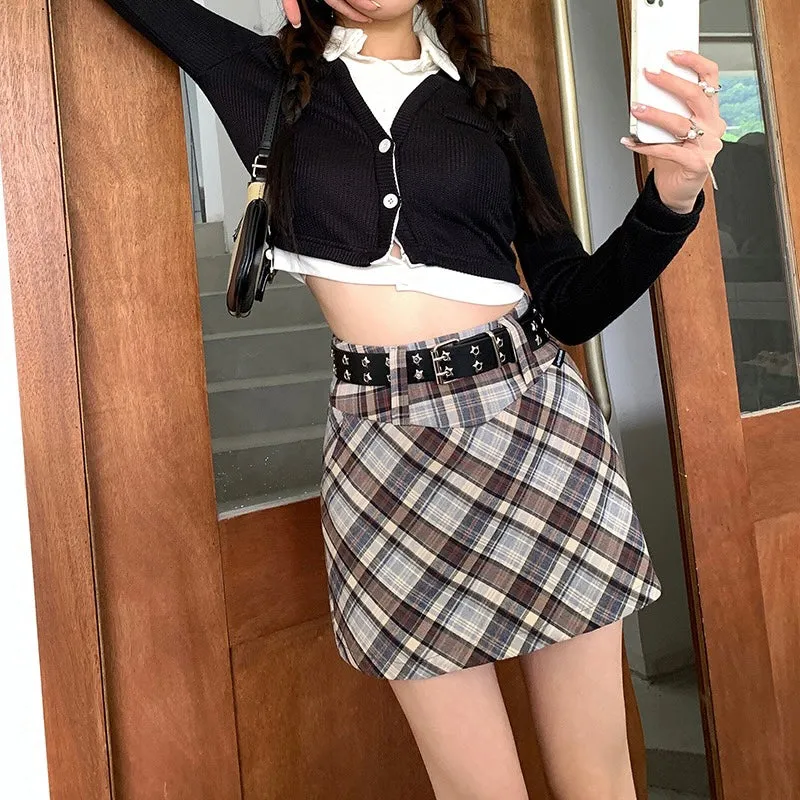 Courtney Plaid Skirt