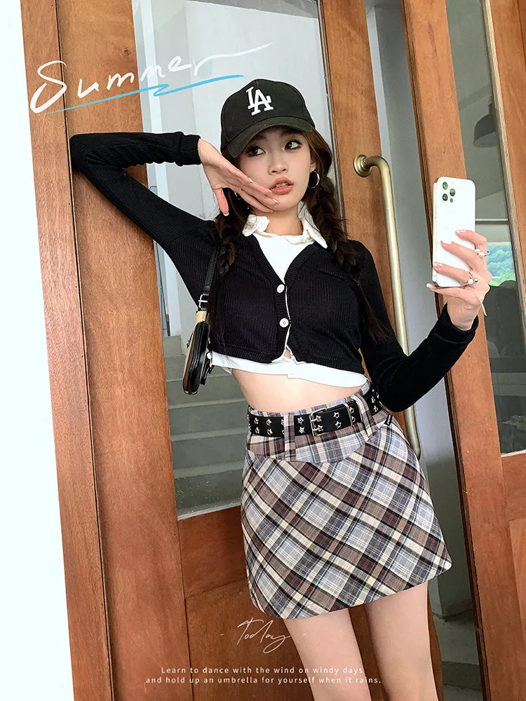 Courtney Plaid Skirt