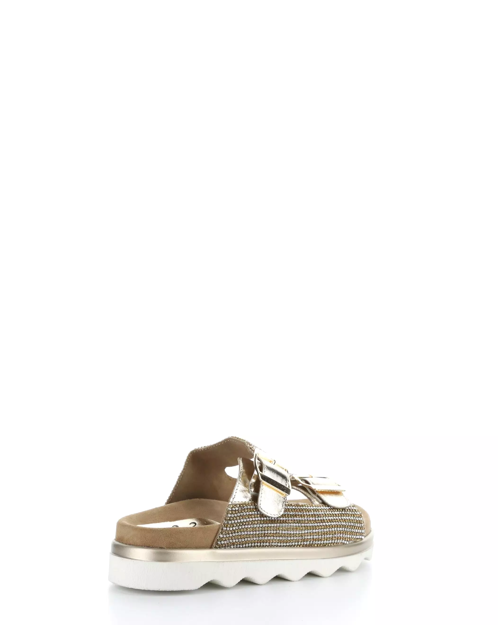 DAHNA GOLD Slip-on Sandals