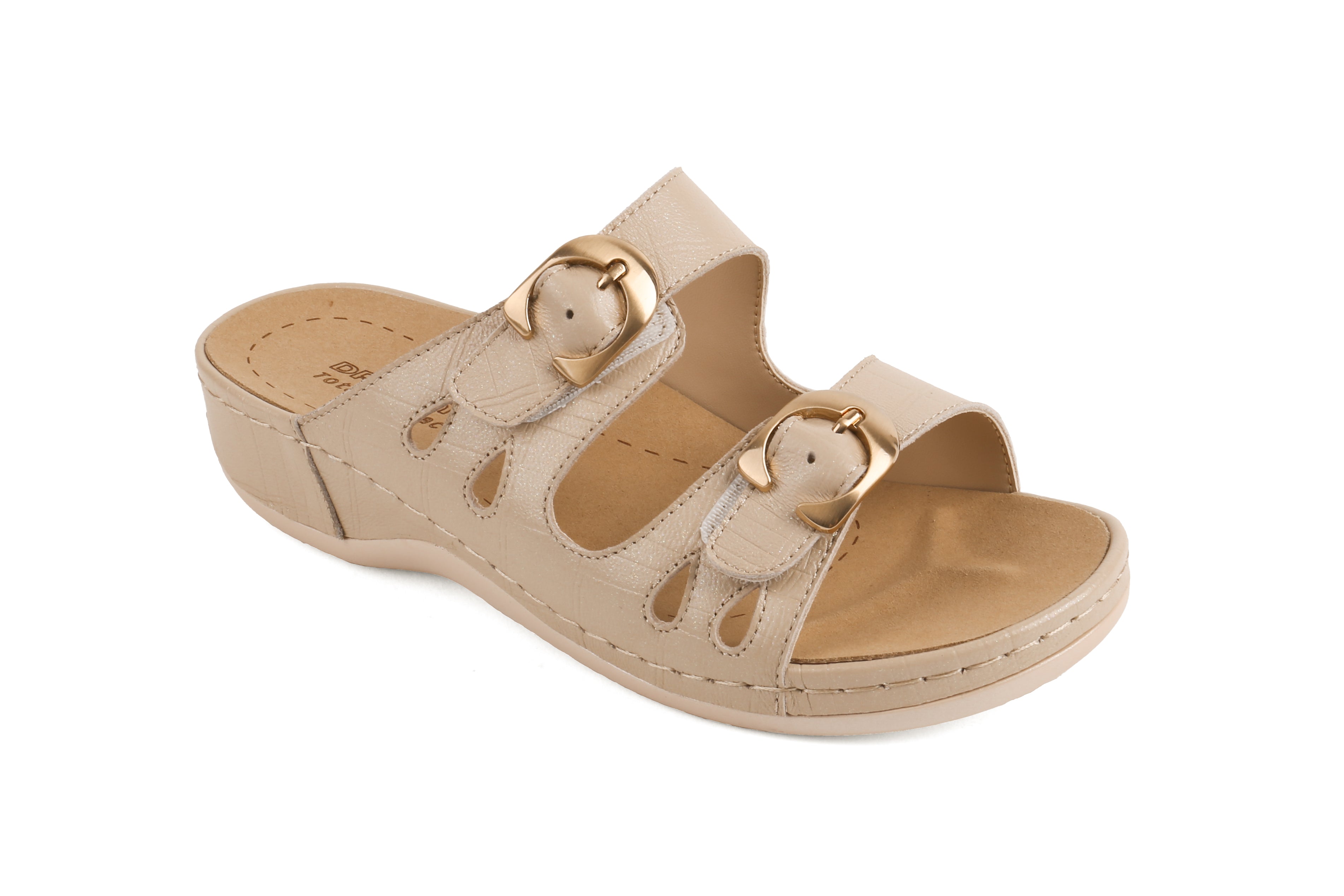 DR.KONG WOMEN REMOVABLE INSOLE SANDALS DK-S8000407-LBE(RP : $179)