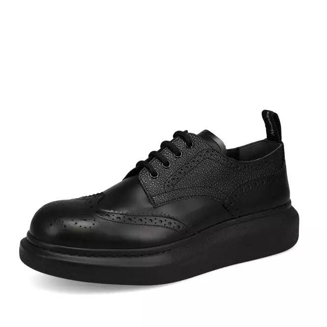 ES Hybrid Brogues, Black