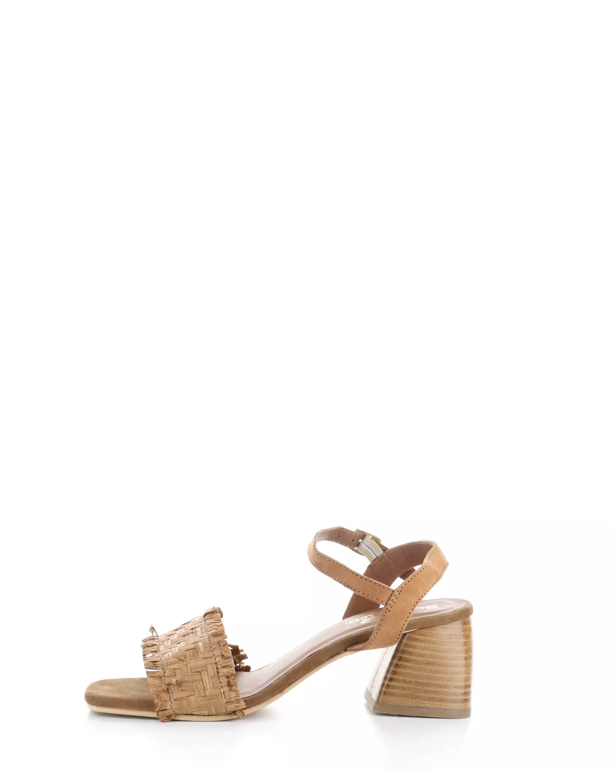 GERA TAN Round Toe Sandals