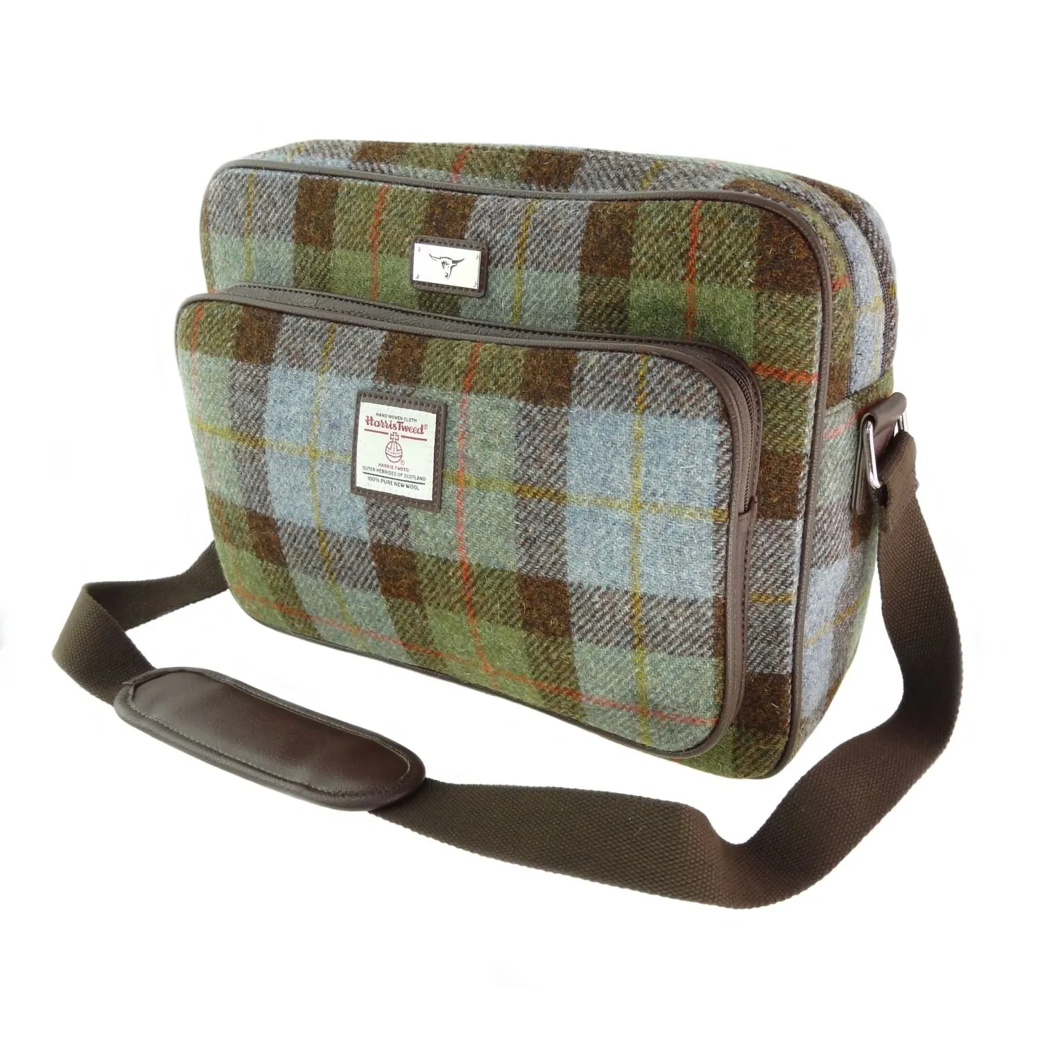 Harris Tweed 'Bowmont' Messenger Bag