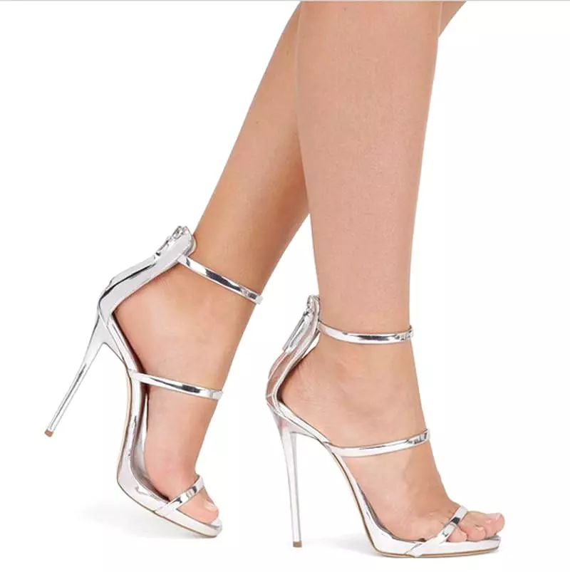 High Heel Strap Sandals