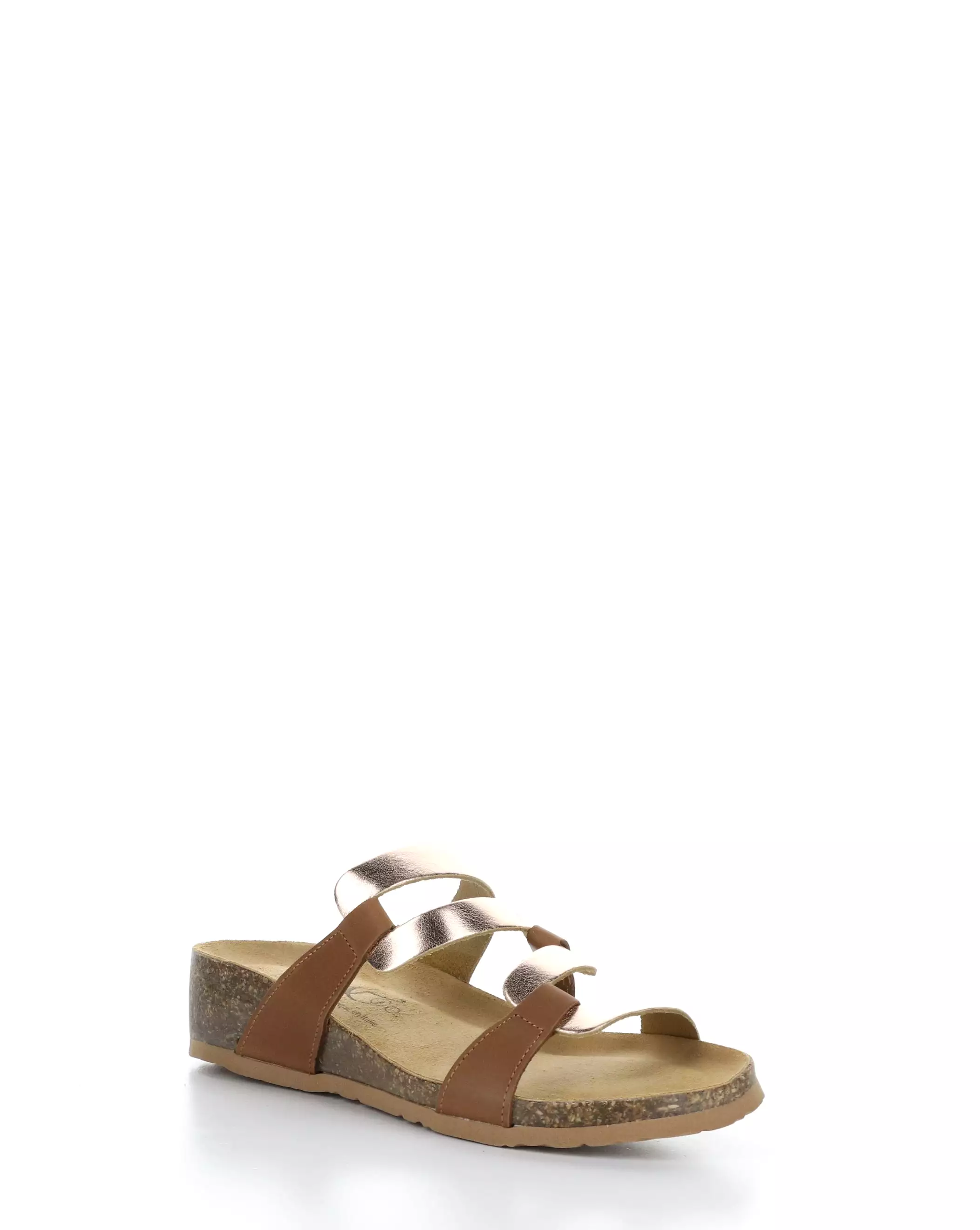 LUZZI BRANDY/PINK Slip-on Sandals