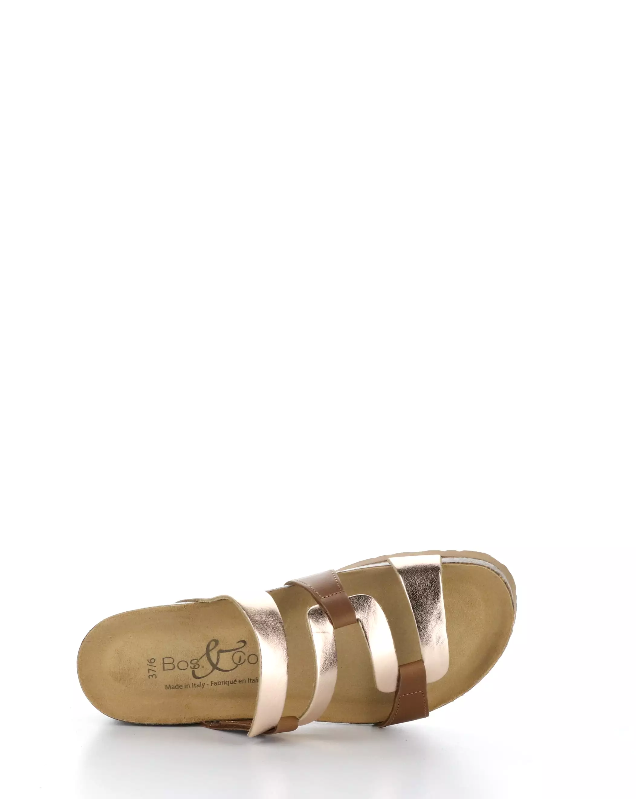 LUZZI BRANDY/PINK Slip-on Sandals