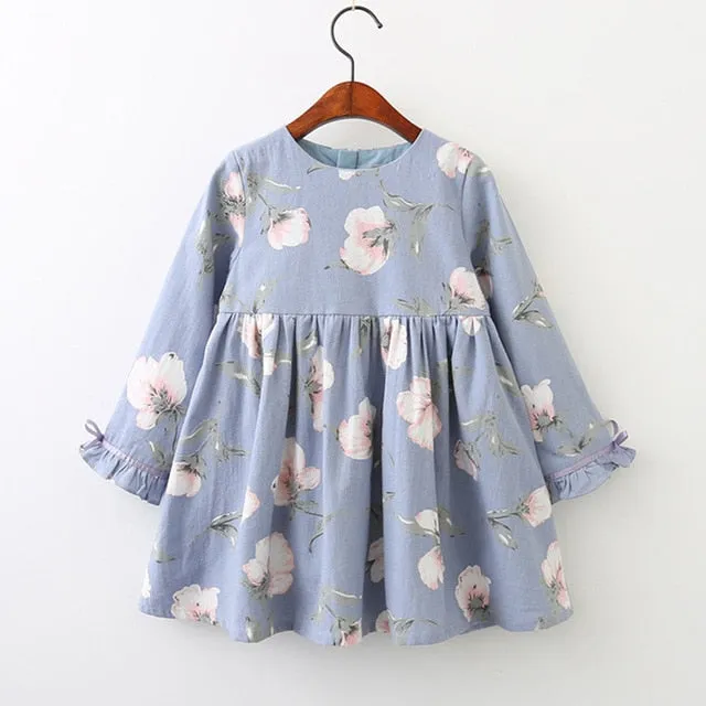 Melario Girls Dresses 2019 Fashion Kids Girls Dress cartoon Long sleeve princess dress fashion kids dresses children's clothing