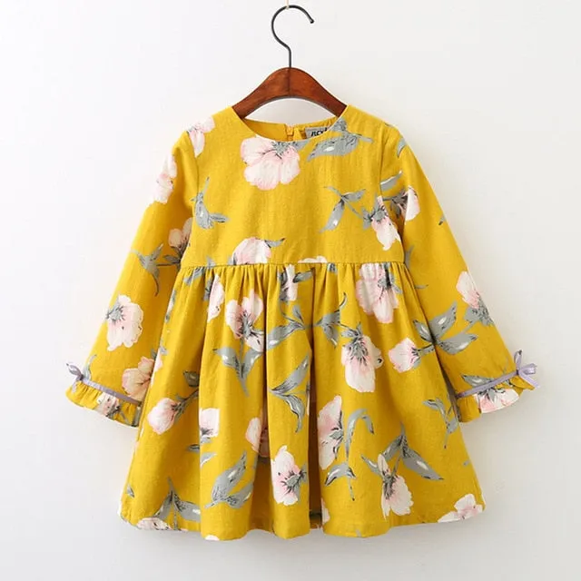 Melario Girls Dresses 2019 Fashion Kids Girls Dress cartoon Long sleeve princess dress fashion kids dresses children's clothing