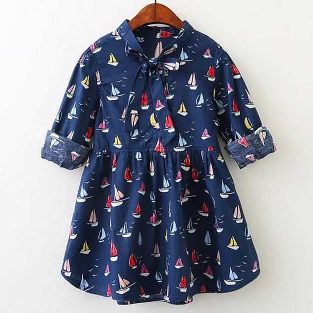 Melario Girls Dresses 2019 Fashion Kids Girls Dress cartoon Long sleeve princess dress fashion kids dresses children's clothing