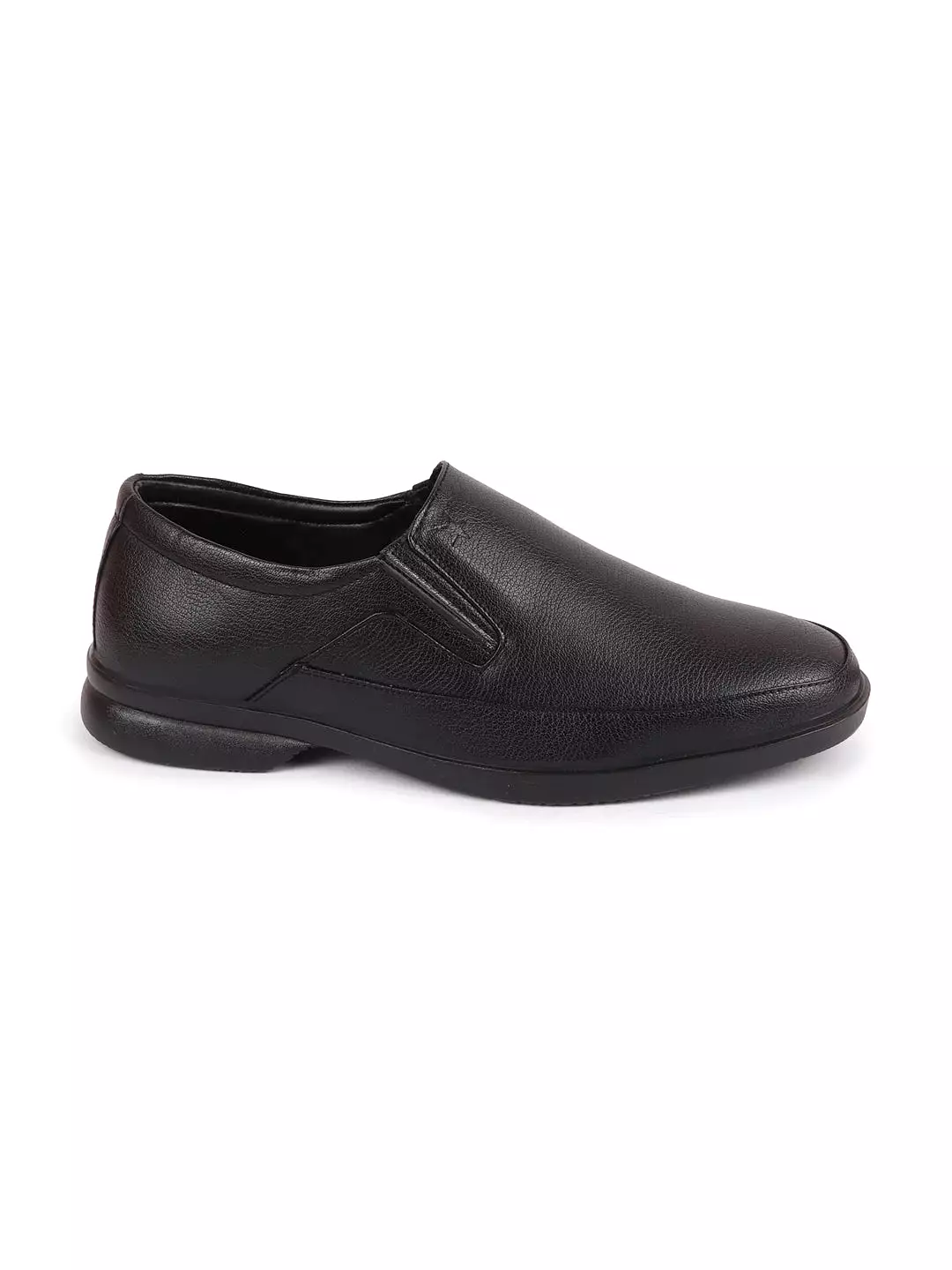 Men Black Formal Outdoor Office Slip On Shoes