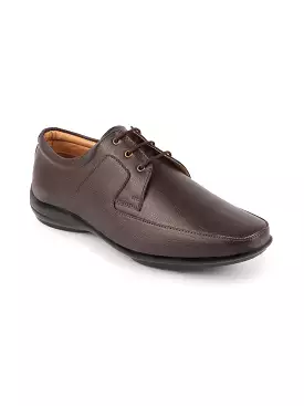 Men Brown Formal Office Meetings All Day Long Outdoor Lace Up Shoes