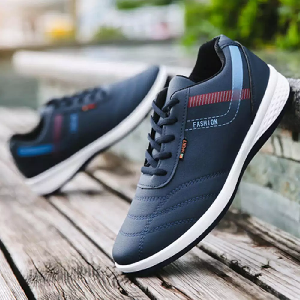 Men's Autumn Sports Shoes Running Breathable Wear-resistant Casual Shoes Lightweight Travel Tide Sneakers