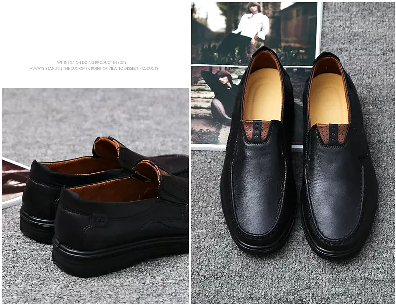 Men's Casual Leather Loafers