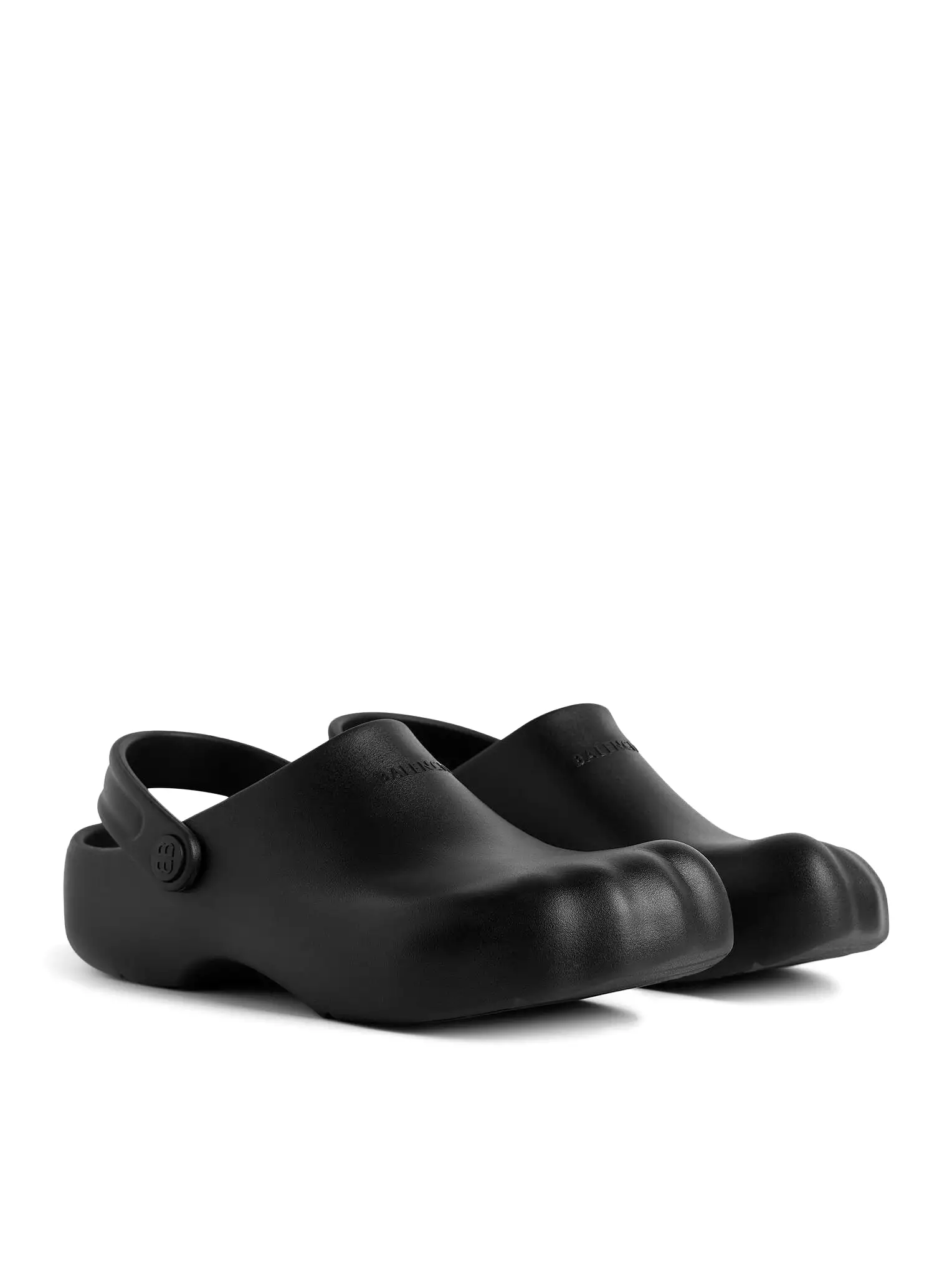 MEN`S SLIP-ON SUNDAY MOLDED SANDALS IN BLACK