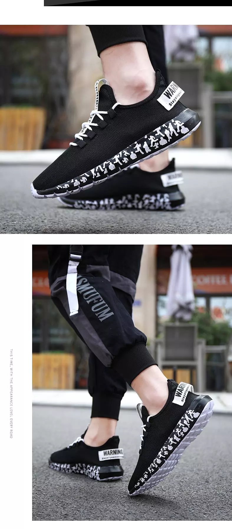 New Casual Men Breathable Summer Mesh Sneakers