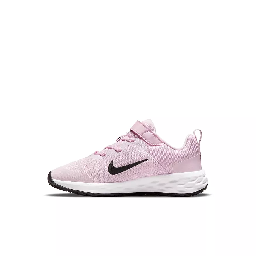 Nike Pink Foam/Black Revolution 6 A/C Children's Sneaker