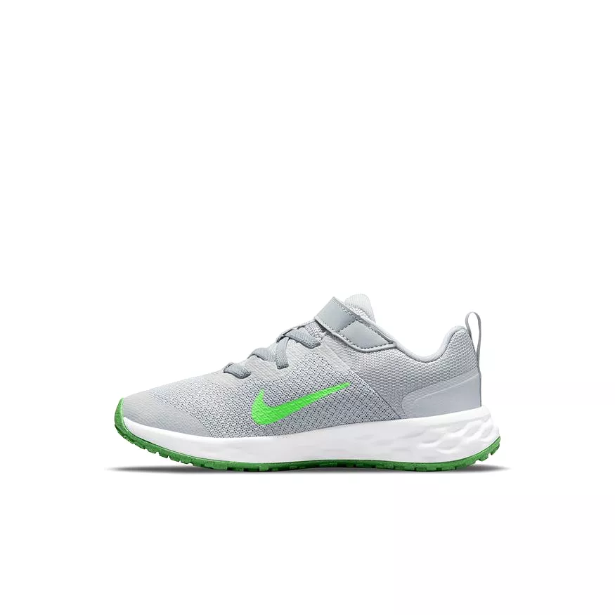 Nike Smoke Grey/Green Strike Revolution 6 A/C Children's Sneaker