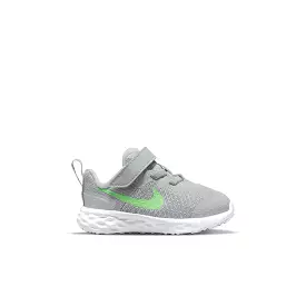 Nike Smoke Grey/Green Strike Revolution 6 Toddler Sneaker