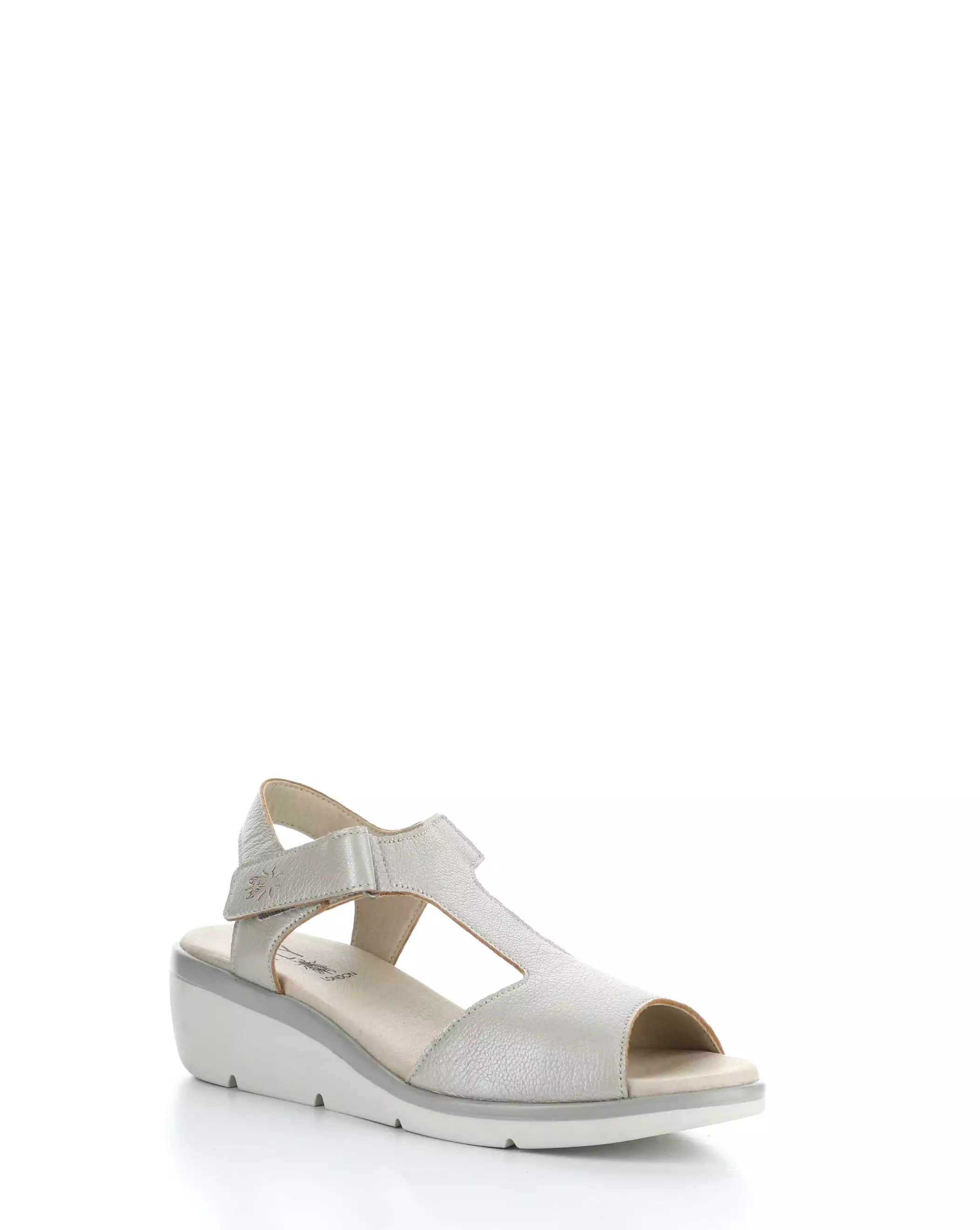 NOVA932FLY 001 SILVER Velcro Sandals