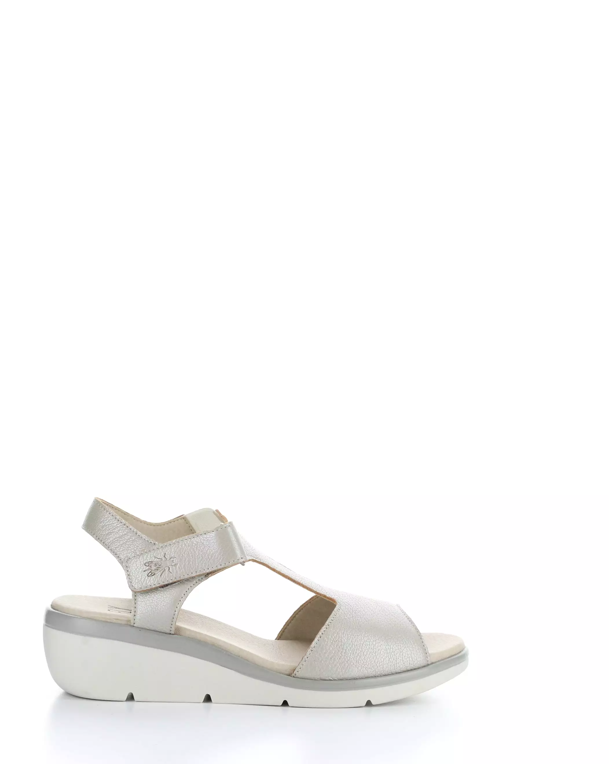 NOVA932FLY 001 SILVER Velcro Sandals