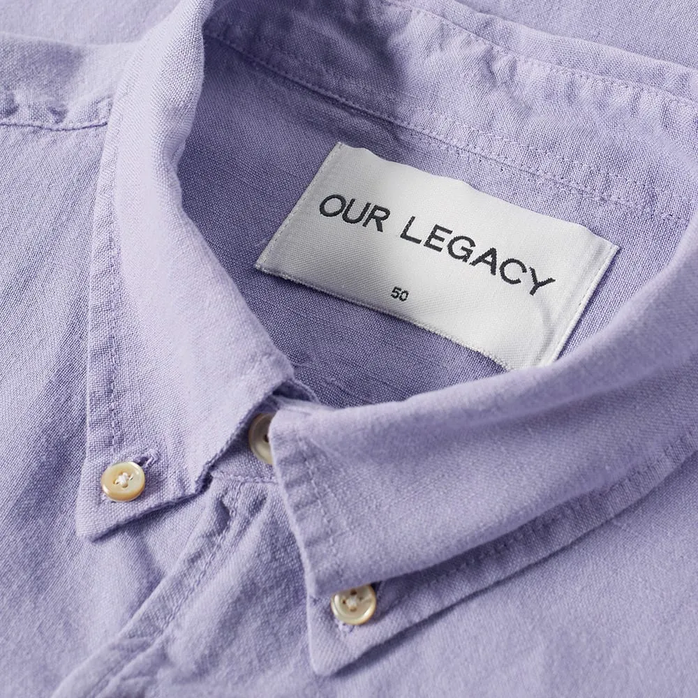 Our Legacy 1950s ShirtOrchid Cotton Linen