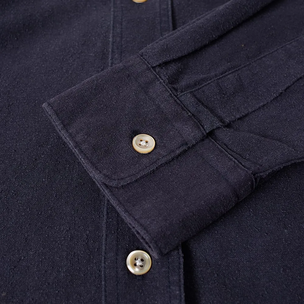 Our Legacy Everyman Classic ShirtNavy Silk